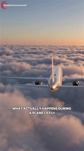 ✈️ What Really Happens During a Plane Crash? (3D Explained)