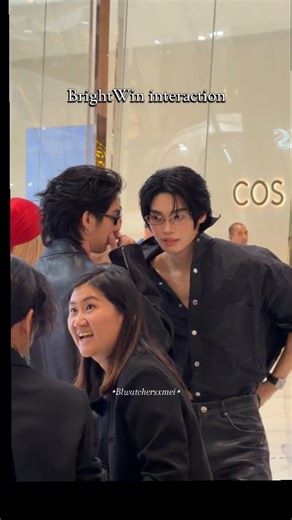 ݁˖.zen. ݁˖. | BrightWin after a while and the way I can resonate with the crowd to extremes . New and Luke are just fangirling like us 😭😭. But New... | Instagram