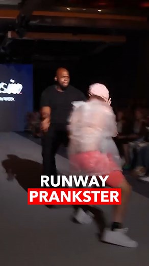 10K views · 106 reactions | A YouTube prankster disrupted a fashion...