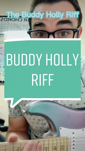 How to Play Buddy Holly Guitar Riff: Step-By-Step Tutorial