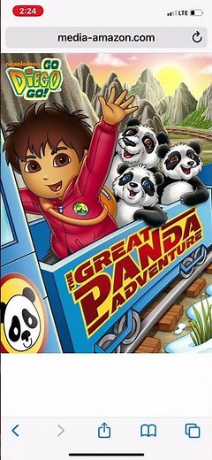 Happy 16th anniversary of go Diego go The Great Panda adventure DVD release