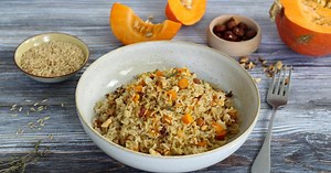 Recette Riz pilaf au potimarron - 750g.com