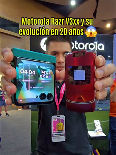 Motorola Razr V3xx y su evolución en 20 años 😱 #motorolarazr #Motorolarazr70 #motorolav3 #evolucionmotorola #nostalgia @expomobile_latam @Motorola Official @MOTOROLA COLOMBIA