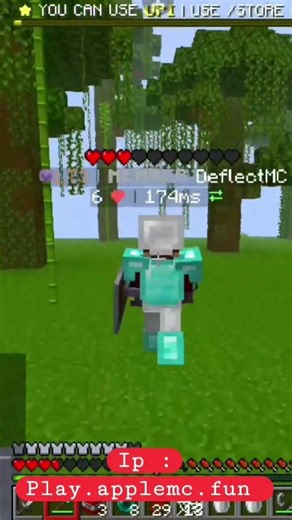 Fighting a Lt3 Player in #applemc #lt3 #axepvp