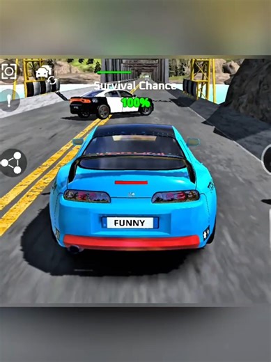 DriveCSX | High Speed Car Crashes/Stunts/Fails/Realistic Impacts - Scenario Update Ep.51 #Shorts 6