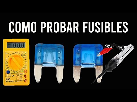Como Probar Fusibles con Multimetro o Test Lamp