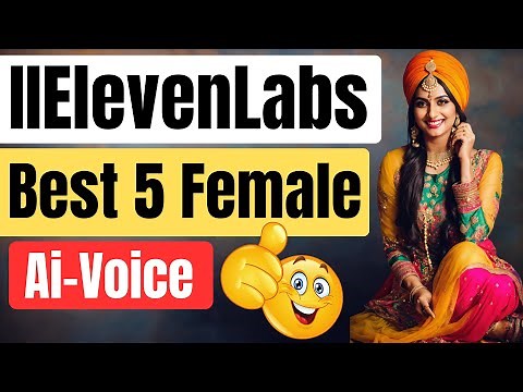 ElevenLabs Best 5 Female Ai-Voice | Tech Beyond