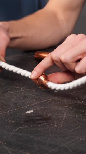 DIY Torch From Copper Pipe | Lady Panda