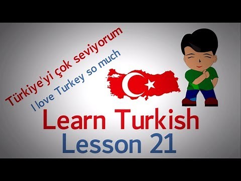 Learn Turkish Lesson 21 - Conversation Phrases (Part 1)