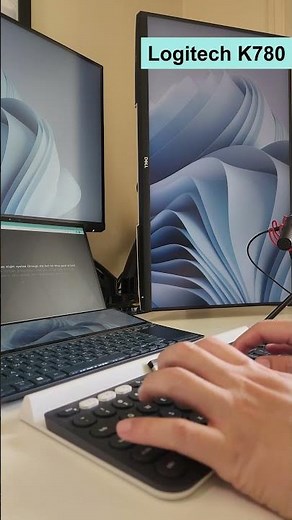 Logitech K780 typing sound