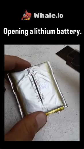 trend_tok_hub on Instagram: "The X post from @DOGE__news shares a 43-second video of a person using a knife and bare hands to dissect a lithium-ion pouch battery on a table, exposing its jelly-roll electrodes, gel electrolyte, and separator without immediate mishap, garnering over 1.7 million views in two days. Community replies overwhelmingly warn of severe hazards, including chemical burns, toxic gas inhalation, and thermal runaway fires, corroborated by peer-reviewed studies like those in the