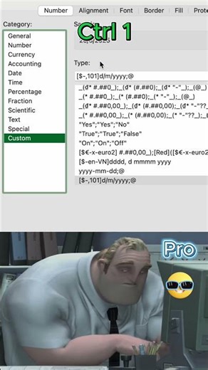 Chuyển nhanh định dạng ngày tháng năm trong Excel