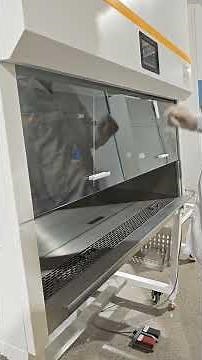 Antech PuriFlow Series Class II Type A2 biological safety cabinet operation #antech #bsc #biosafety