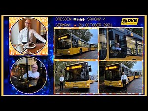 Dresden bus line 61 with bus driver Eric / 21.10.2022 / Dresdner Buslinie 61 mit dem Busfahrer Eric