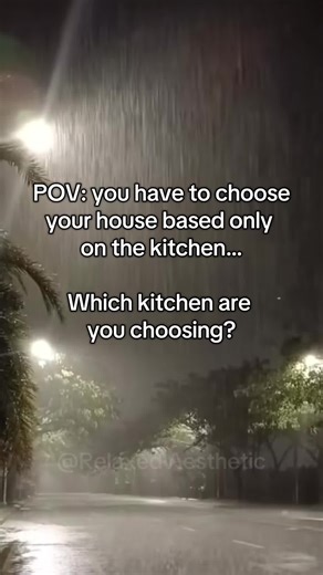 Which kitchen are you choosing? #relaxedaesthetic #relax #relaxing #home #whichwouldyouchoose