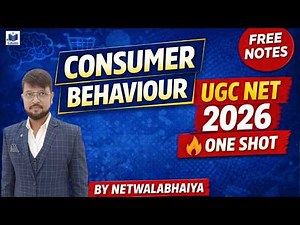 CONSUMER BEHAVIOUR Complete Revision | UGC NET Commerce 2026 | One Shot