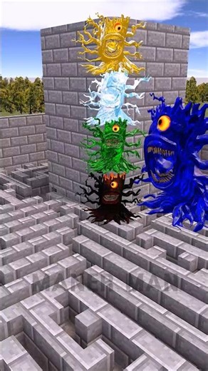 Sprunki's color-changing Mr. Tree! #Sprunki #MrTree #color #change 🌳🌈