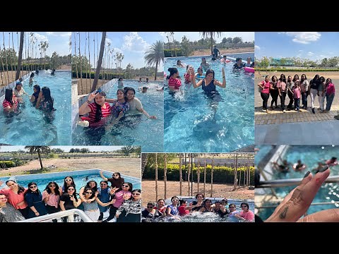 Girls pool party vlog|| full enjoy ❣️with new friends ||