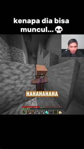 Why Did He Appear😭 #rizkigameon #minecraft #shorts