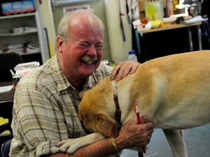 First Dog To Graduate From Inmate Program To Be Paired With Vet