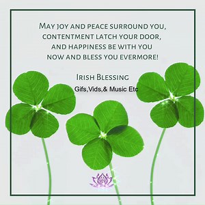 Irish Blessing | Gifs, Vids & Music Etc