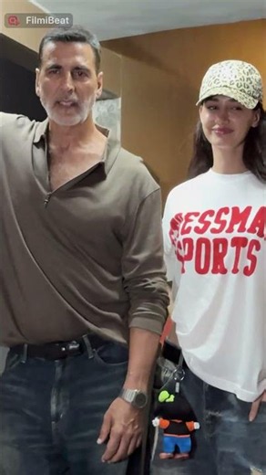 Akshay Kumar & Disha Patani spotted together | FilmiBeat