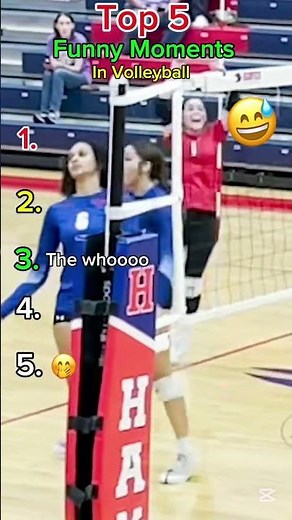 Top 5 Funniest Volleyball Moments Ranked! You’ll Die Laughing 🤣 #shorts