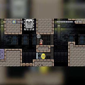 2 - 4 Mystery Mansion by Nath14hs #shorts 🍄Super Mario Maker 2 Switch 2 No Commentary #duj
