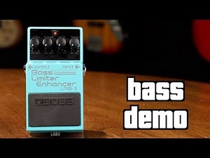 Boss LMB-3 Bass Limiter Enhancer Demo