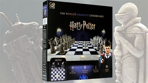 Harry Potter Fans Can Finally Play Wizard's Chess on a Smart Chessboard
