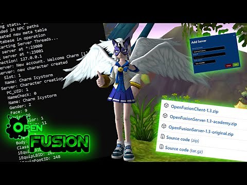 How to Create a Local Host/Local Server in OpenFusion (FusionFall)