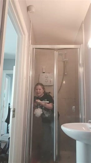 I love to sing in the shower