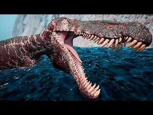 A Difícil Vida do Suchomimus Abandonado! Momentos de Tensão | The Isle Realismo | (PT/BR)