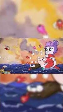 Cuphead + DLC - Cala Maria Boss Fight (A+ Rank, No Damage) #cuphead #gaming #shorts