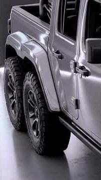2026 Jeep Wrangler 6x6 Custom – Futuristic Off-Road Beast #youtube #futurecars #automobile #2026