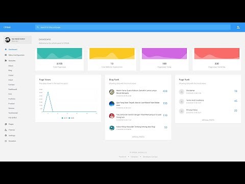 Website Company Profile Dengan PHP (Codeigniter)