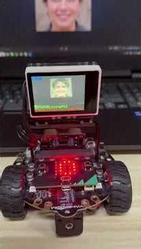 micro:bit car with face recognition