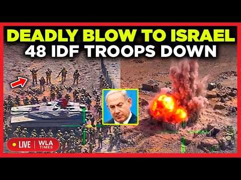 LIVE | Hezbollah DEADLIEST DAY On Israel: 48 Troops Wounded In SINGLE Day; 50+ Rockets HAMMER North!