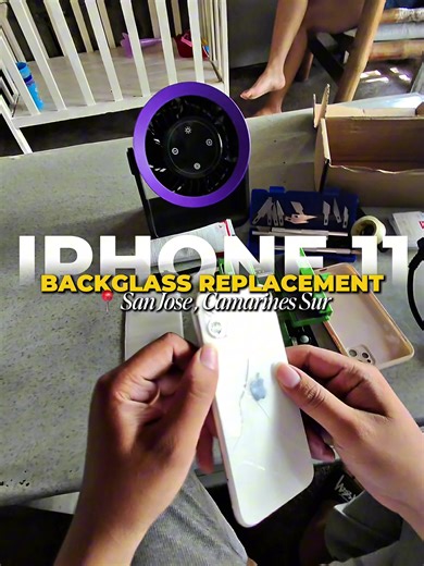 Iphone 11 Back Glass Replacement Service in Bicol
