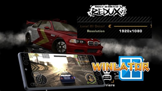 winlator运行NFS9(Redux v3美化mod版)