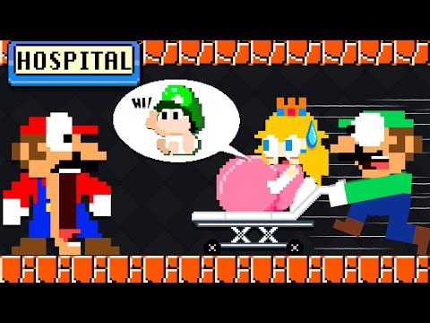 Mario Hospital: Princess Peach Pregnant with Luigi? | Game Animation