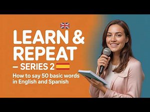 Learn 50 Spanish Words Fast with Real Pronunciation
