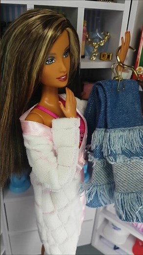 Styling Quickie for Barbie - Fashion Fever Drew goes Boho! #fashiondoll #restyling #barbiedoll