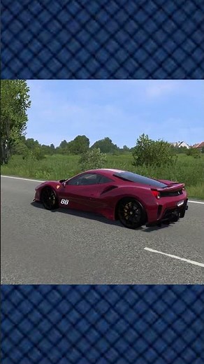 Ferrari 488 2023 | Ets 2 Mods 1.60 #ets2game #ets2mod #ets2mods #ferrari488 #ferrari #488