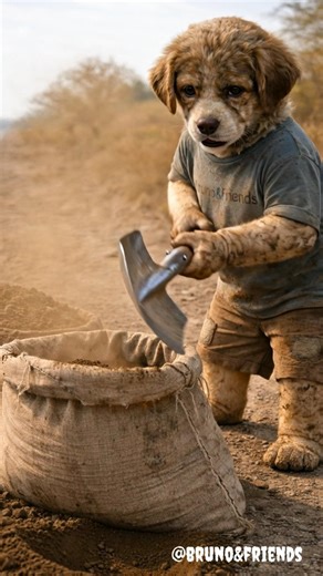 Bruno’s First Step to Help Grandma #emotionalstory ‪@bandfstories‬