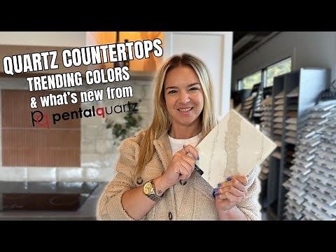 QUARTZ COUNTERTOPS | Trending colors from Pental Quartz