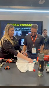 Just how tough are Viega #PureFlow fittings? See for yourself. AHR Expo | Viega LLC