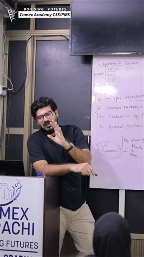 Good writing is clear thinking made visible.” ✨ An inspiring workshop on English Precis & Composition by Sir Fahad Aijaz (Pakistan Administrative Service) where CSS aspirants learned the art of precise writing, logical argumentation, and impactful expression. Training future officers to think critically and write powerfully. 🚀 Our dedicated faculty inspiring future officers with their guidance, experience, and motivation. 💼✨ Admissions Open for October 2025 Session! 🚀 Your CSS journey starts 