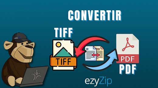 Convierte TIFF a PDF en línea (¡Rápido!)