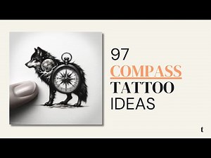 97 Compass Tattoo Design Ideas